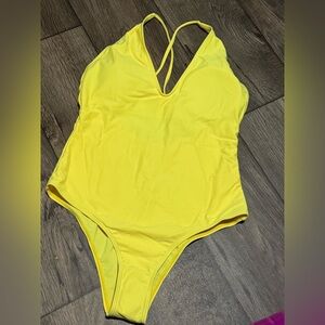 Sunny Yellow Kids One Piece Bodysuit